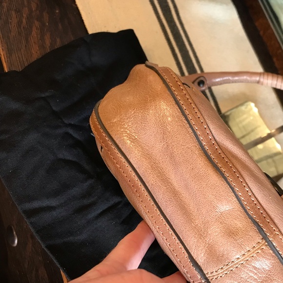 Frye Corrine Leather Crossbody Shoulder Bag Parchment Retail $328 - Picture 11 of 14